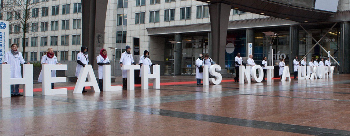 health-is-not-a-luxury-giant-letters